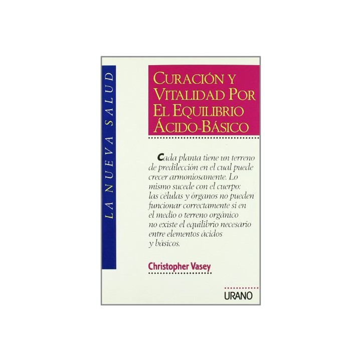 Curación y vitalidad por el equilibrio ácido-básico